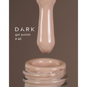 Dark gel polish 40, 6 ml